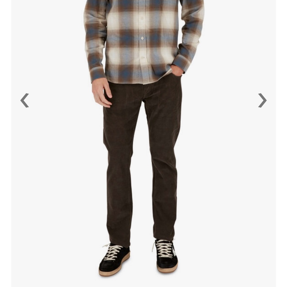 Vince Classic Fit Plaid Shirt in Gray and Cream